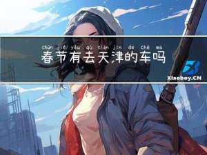 春节有去天津的车吗