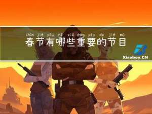 春节有哪些重要的节目活动