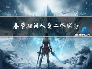 春节期间人员工作状态分析