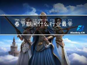 春节期间什么行业最辛苦