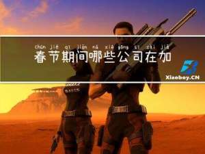 春节期间哪些公司在加班