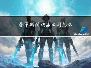 春节期间快递公司怎么样