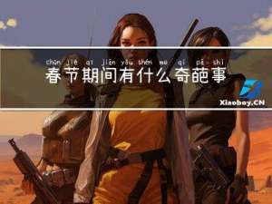 春节期间有什么奇葩事情