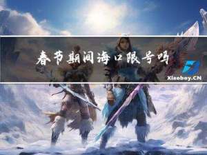 春节期间海口限号吗