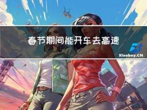 春节期间能开车去高速吗