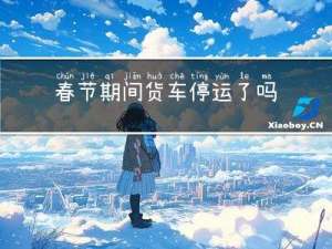春节期间货车停运了吗