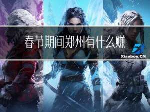 春节期间郑州有什么赚钱