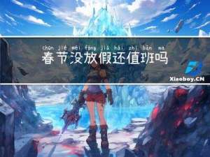 春节没放假还值班吗