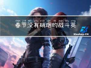 春节没有硝烟的战斗英文