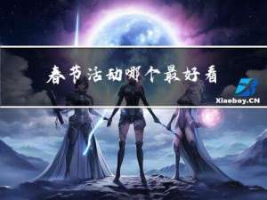 春节活动哪个最好看