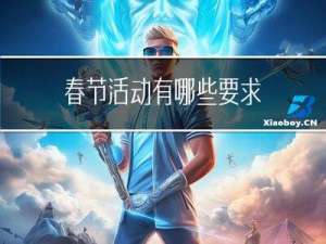 春节活动有哪些要求