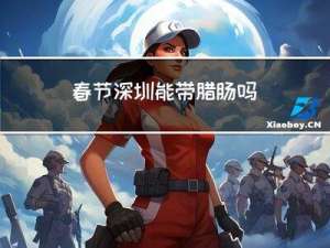 春节深圳能带腊肠吗