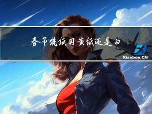 春节烧纸用黄纸还是白纸