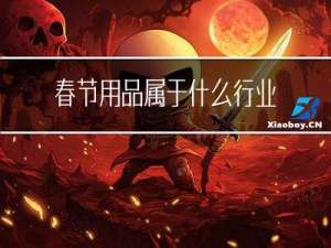 春节用品属于什么行业