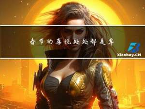 春节的喜悦处处都是幸福