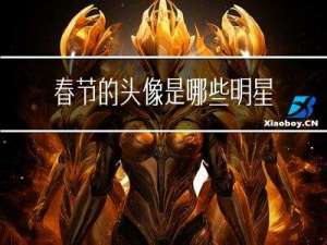 春节的头像是哪些明星