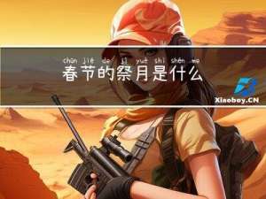 春节的祭月是什么