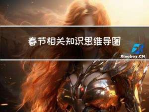 春节相关知识思维导图英语