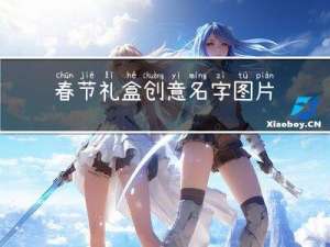 春节礼盒创意名字图片