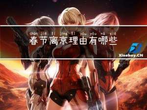 春节离京理由有哪些