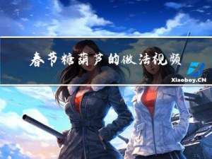 春节糖葫芦的做法视频