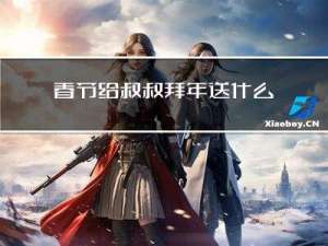 春节给叔叔拜年送什么礼物
