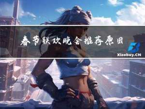 春节联欢晚会推荐原因