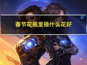 春节花瓶里插什么花好