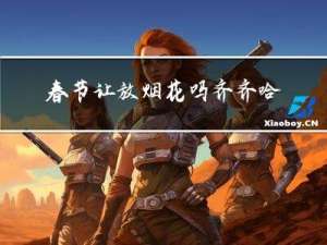 春节让放烟花吗齐齐哈尔