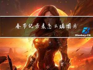 春节记录表怎么填图片