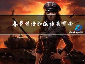 春节谚语和成语有哪些英文