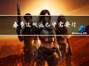 春节达州返巴中需要什么