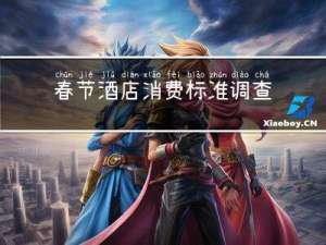 春节酒店消费标准调查