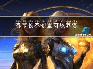 春节长春哪里可以养宠物