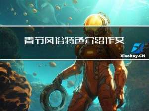 春节风俗特色介绍作文