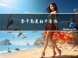 春节高速能开车吗
