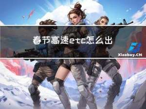 春节高速etc怎么出入