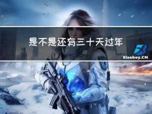 是不是还有三十天过年