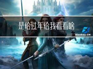 是给过年给我看看啥
