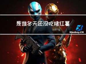 是谁冬天还没吃烤红薯