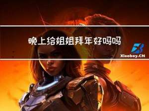 晚上给姐姐拜年好吗吗