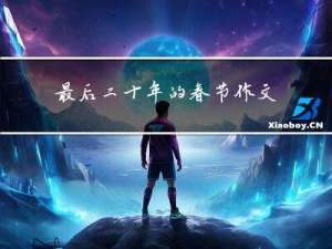 最后二十年的春节作文