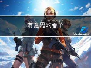 有意思的春节