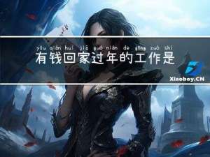 有钱回家过年的工作是什么