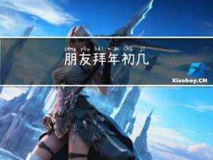 朋友拜年初几