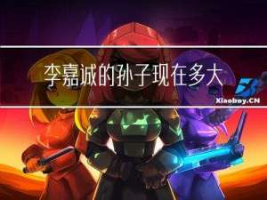 李嘉诚的孙子现在多大年龄