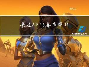 来过2016春节带什么