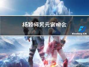 杨颖何炅元宵晚会