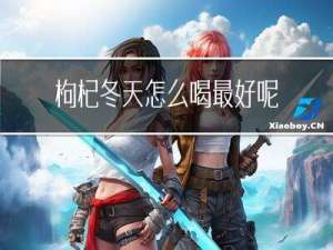 枸杞冬天怎么喝最好呢