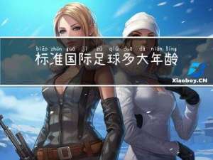 标准国际足球多大年龄